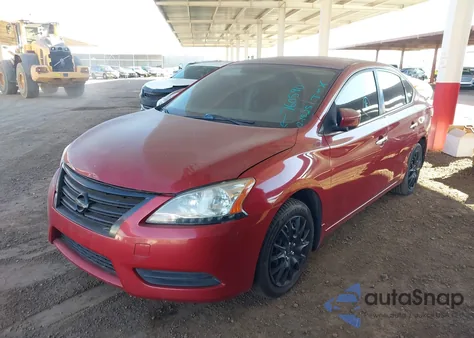 2013 Nissan Sentra S from USA, damaged, VIN 3N1AB7AP0DL760590